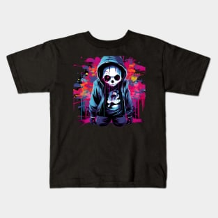 Zombie Panda, Splash Kids T-Shirt